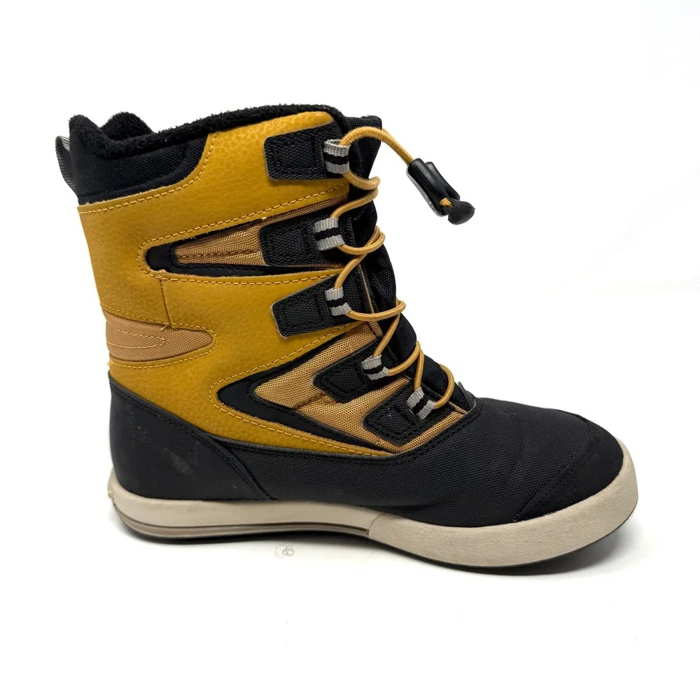 Merrell Kids Snow Ridge Waterproof Insulated‎ Winter Boots Yellow Black Size 3Y